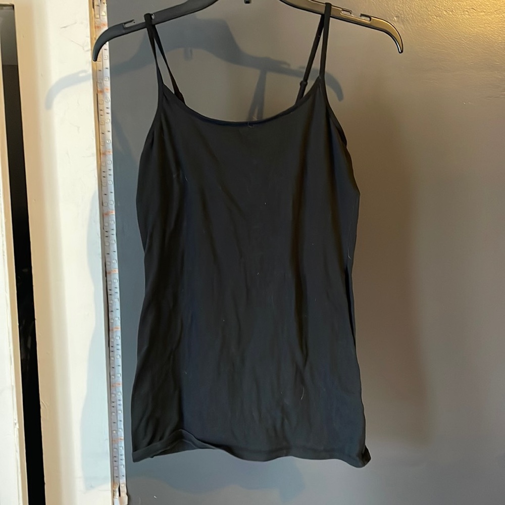 Plain Black Tank